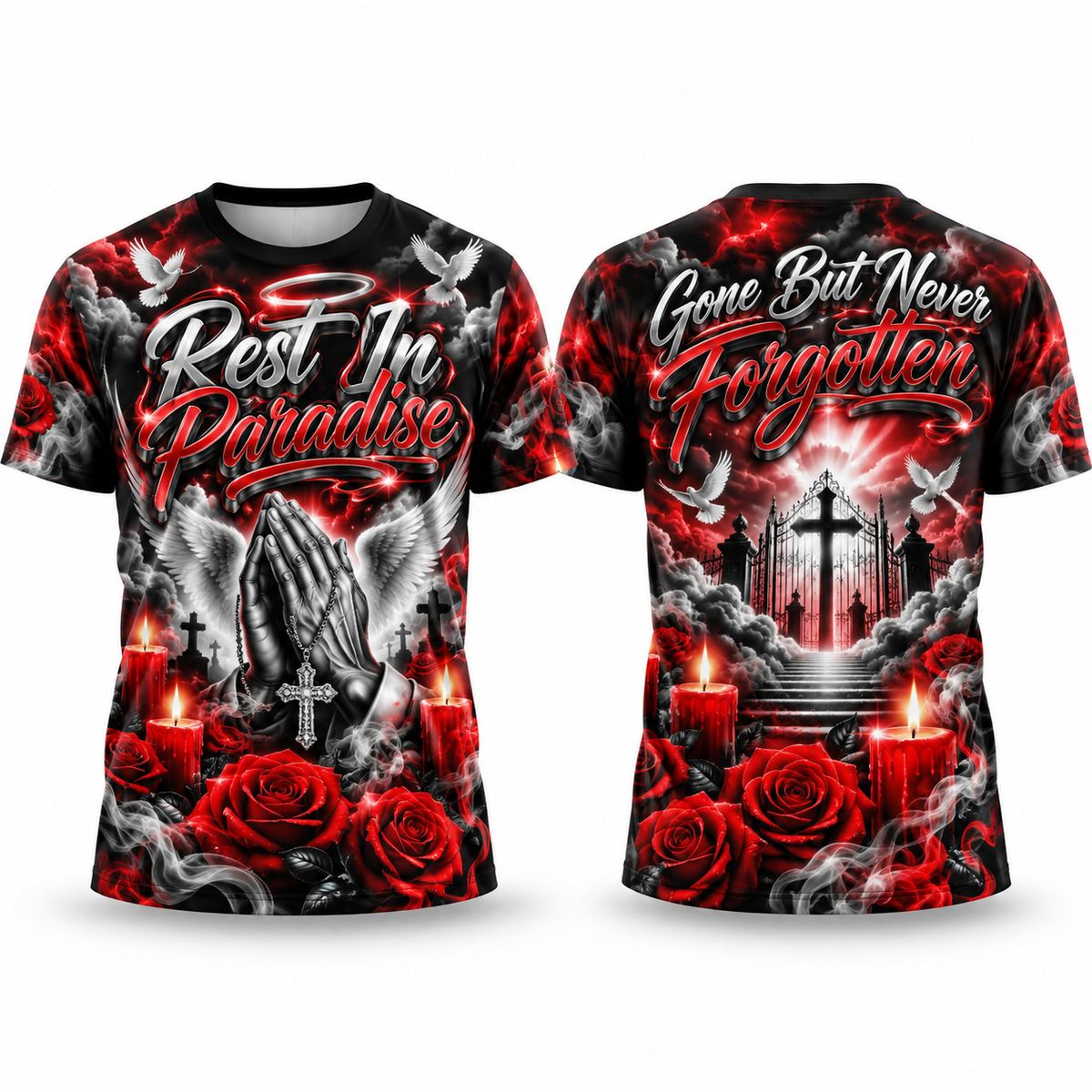ALL OVER CUSTOM 3D T Shirts