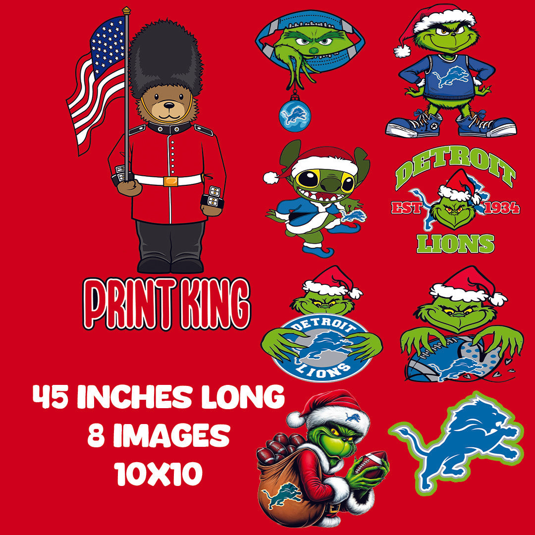 Detroit Lions Grinch