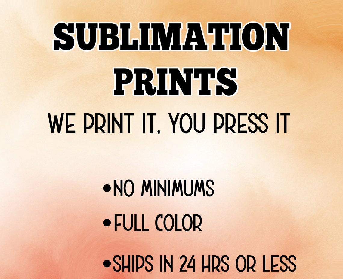 Sublimation